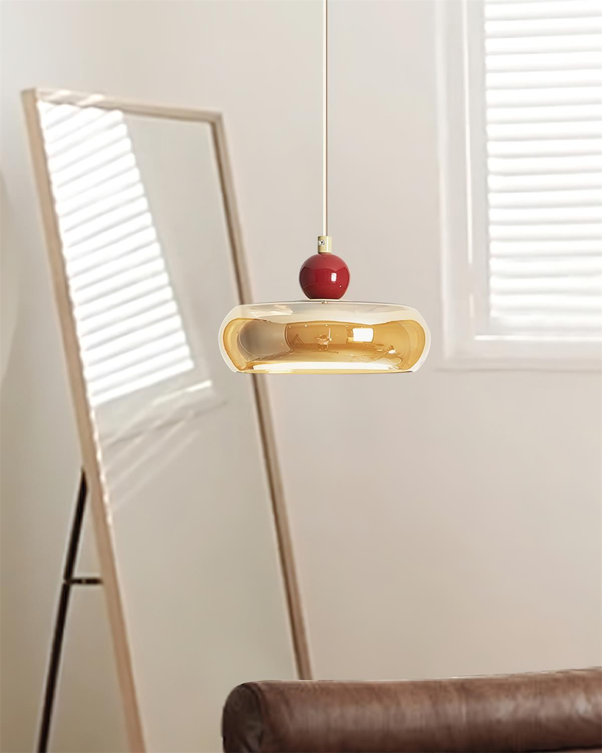 Cherry Shape Glass Pendant Lamp K645