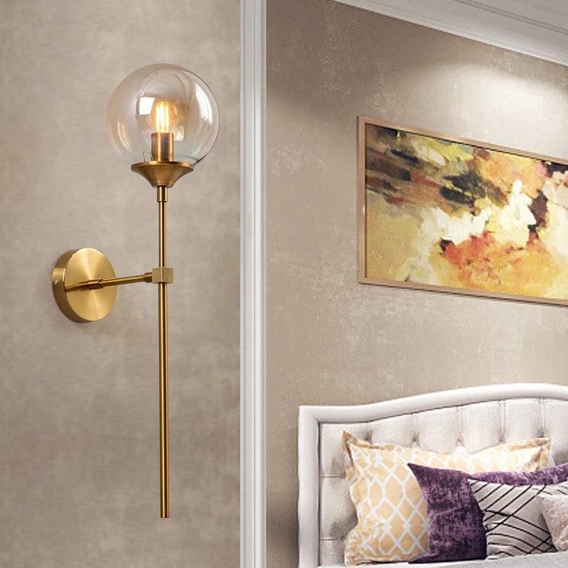 Modern Minimalist Glass Ball Wall Light K26