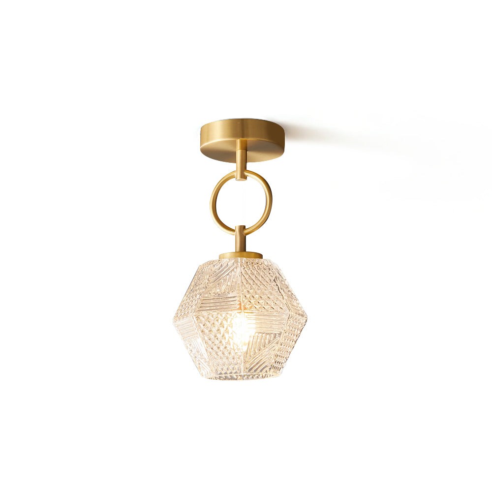 Diamond Cut Art Deco Ceiling Light K1006