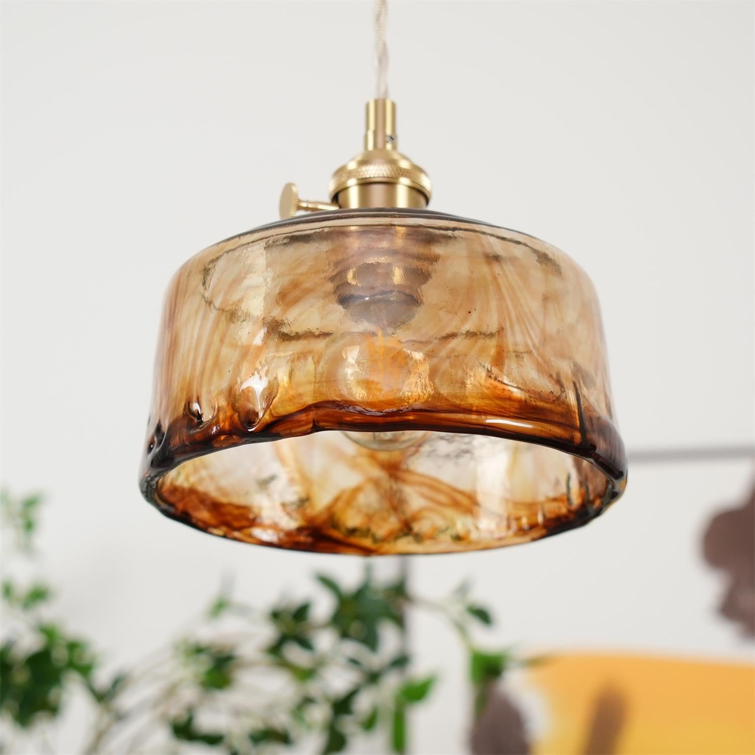 Retro Glass Pendant Lamp K622