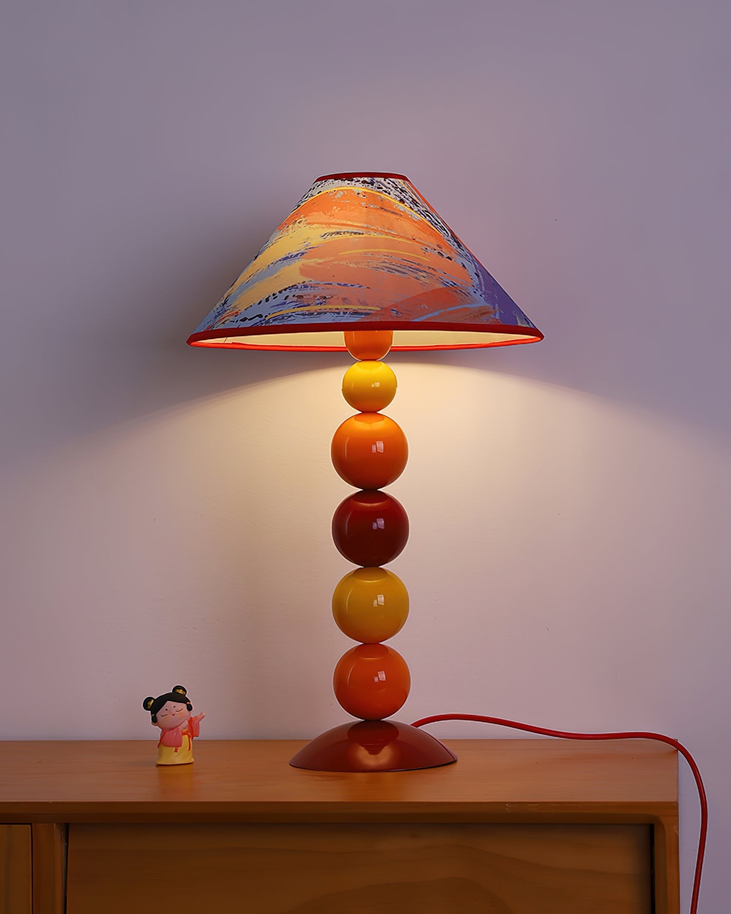 Retro Coloful Stacking Ball Table Lamp K680