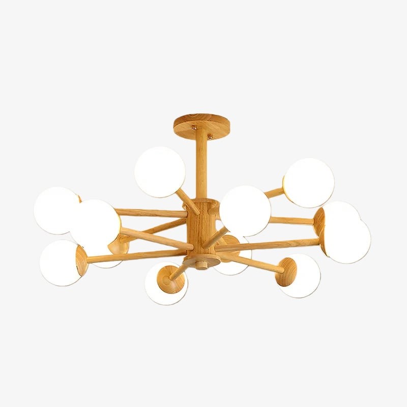 Orrise Molecular Design Ceiling Lamp - Artistic Branch Lighting Chandelier for Home Spaces K2103