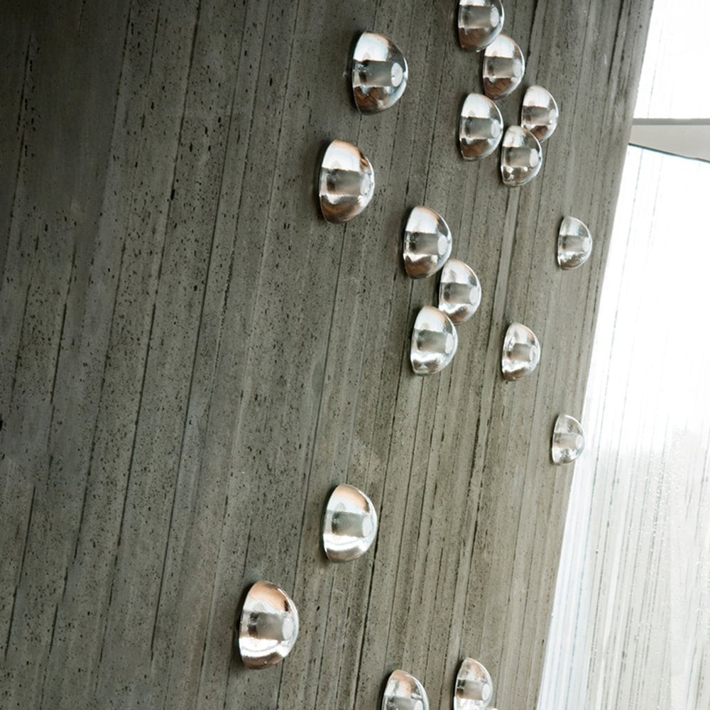 Modern Outdoor Glass Circle Wall Light K212