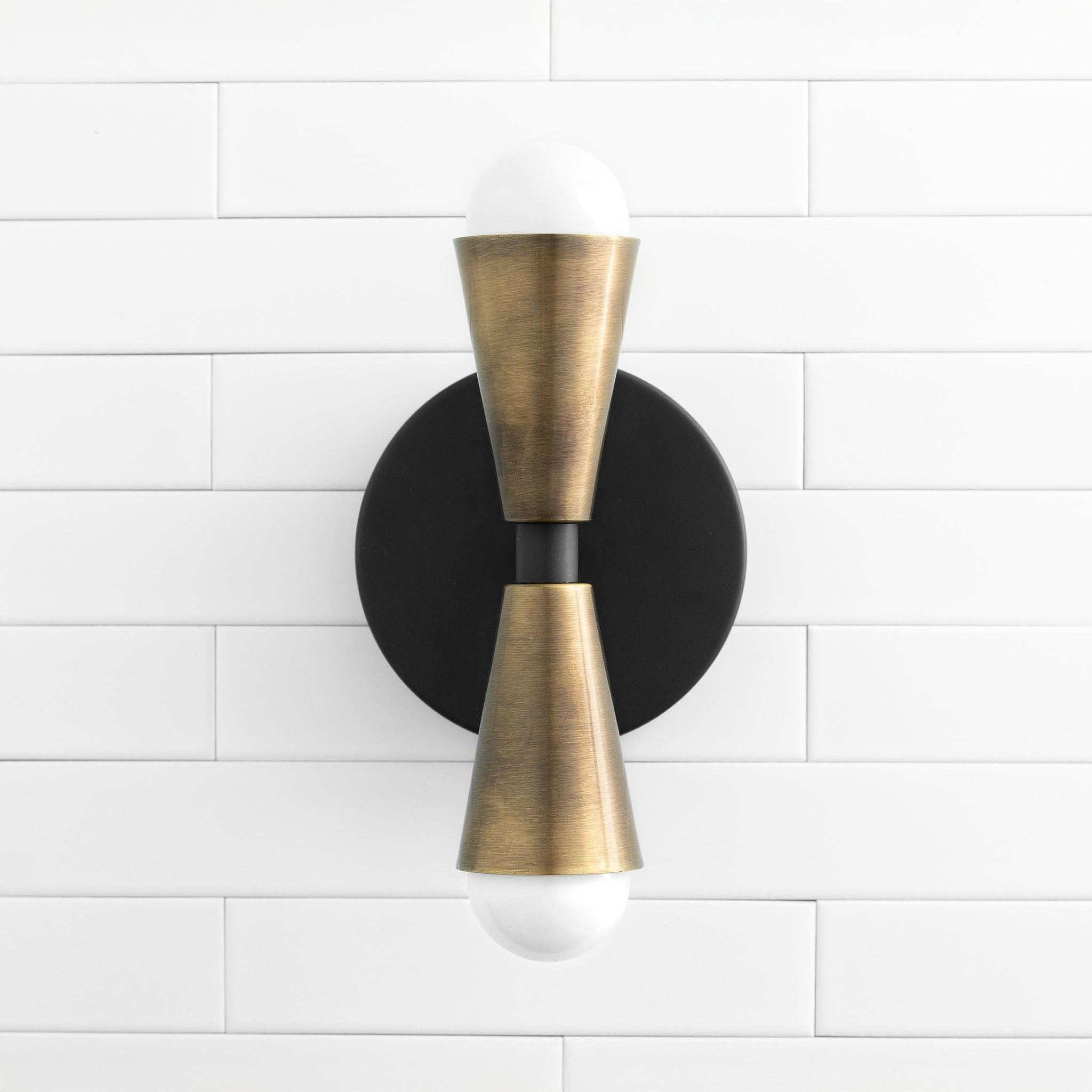 Pyralis Modern Style Metal Cone Wall Sconce - Stylish Lighting for Vanity K1479