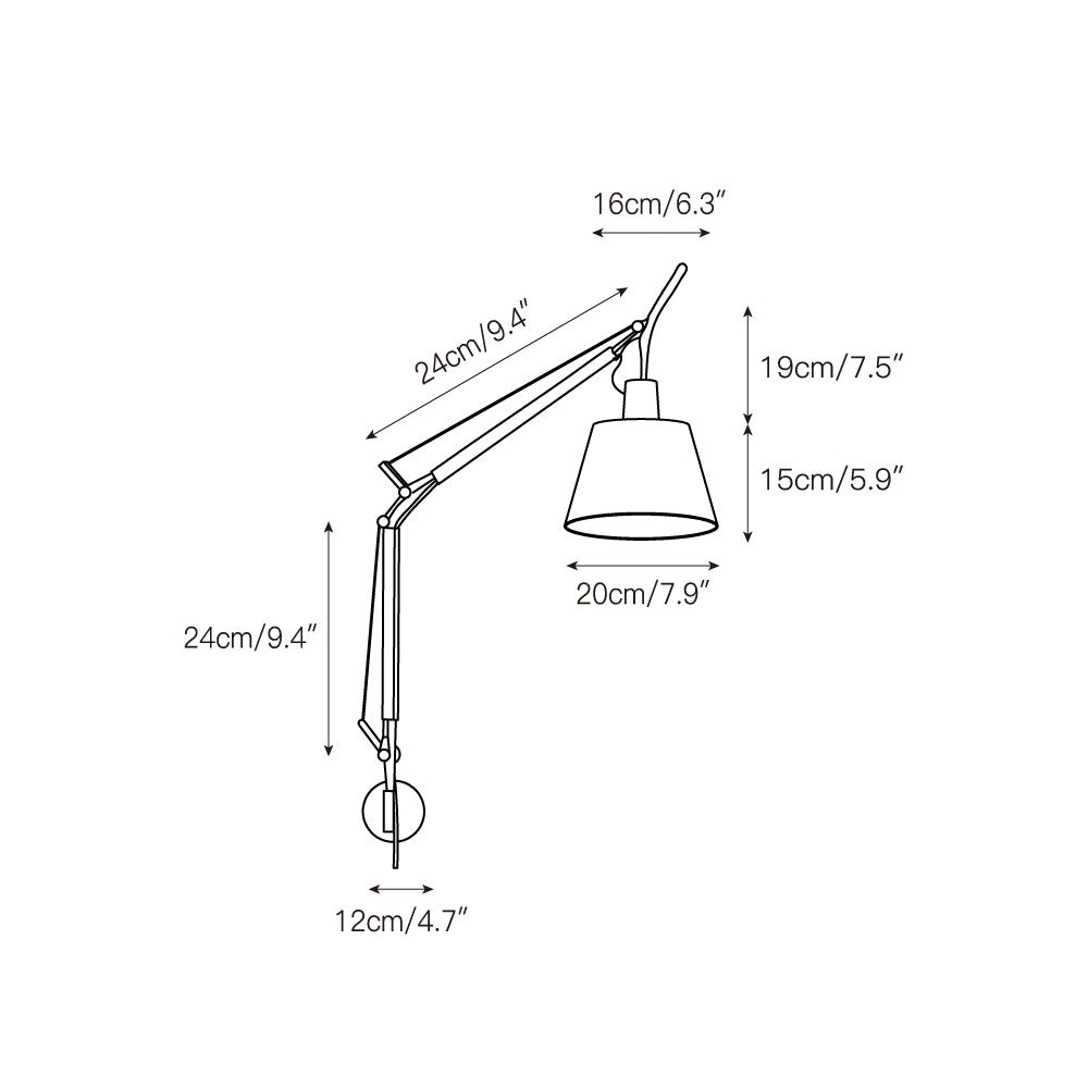 Velthea Plug-in Wall Lamp D715