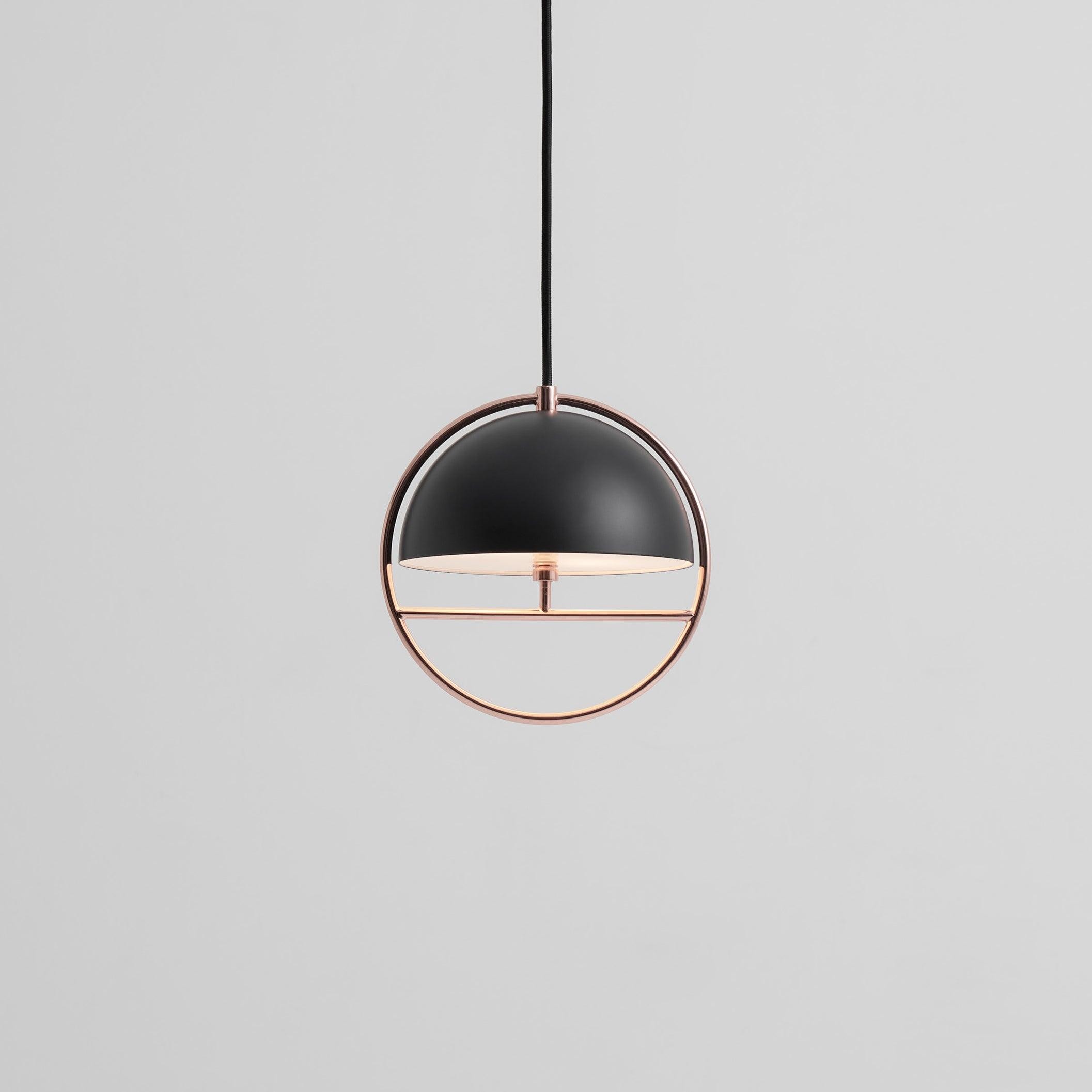 Nordic Hemispherical Ring Metal Pendant Lamp K426