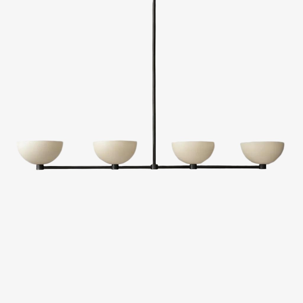 Metio Dome Elegant Chandelier Light - Decorative Ceiling Fixture for Home K1498