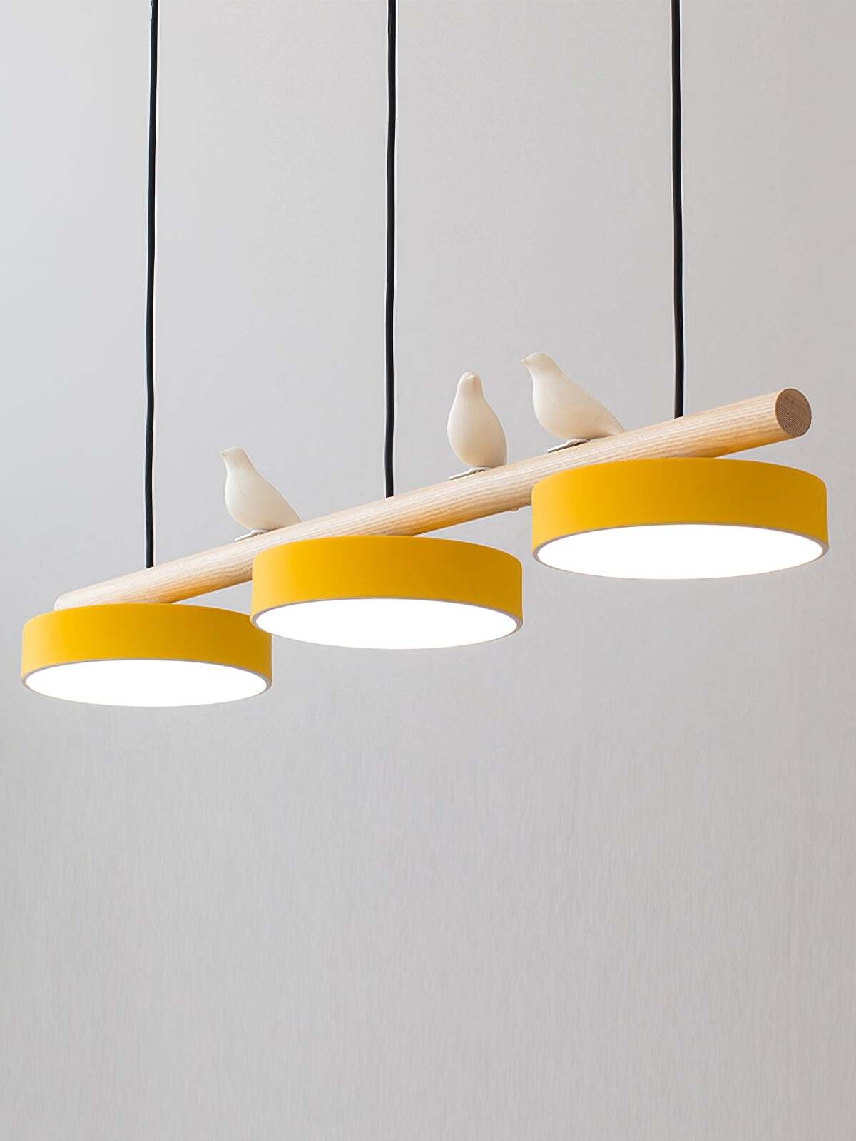 Creative Branch Bird Shaped Pendant Lamp K873