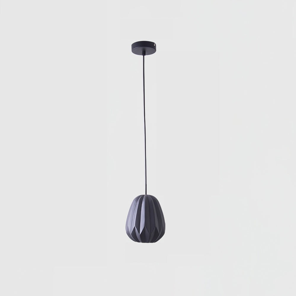 Papaya Resin Pendant Lamp K1064
