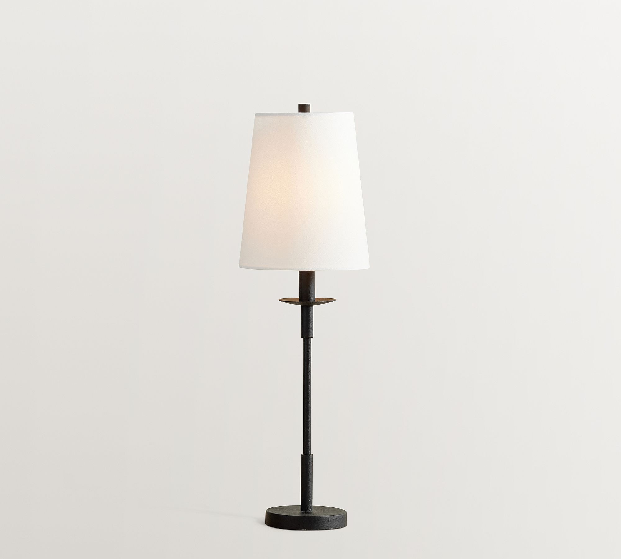 Rowan Contemporary Iron Table Lamp – Minimalist Bedside Lamp for Bedroom & Lounge K1350
