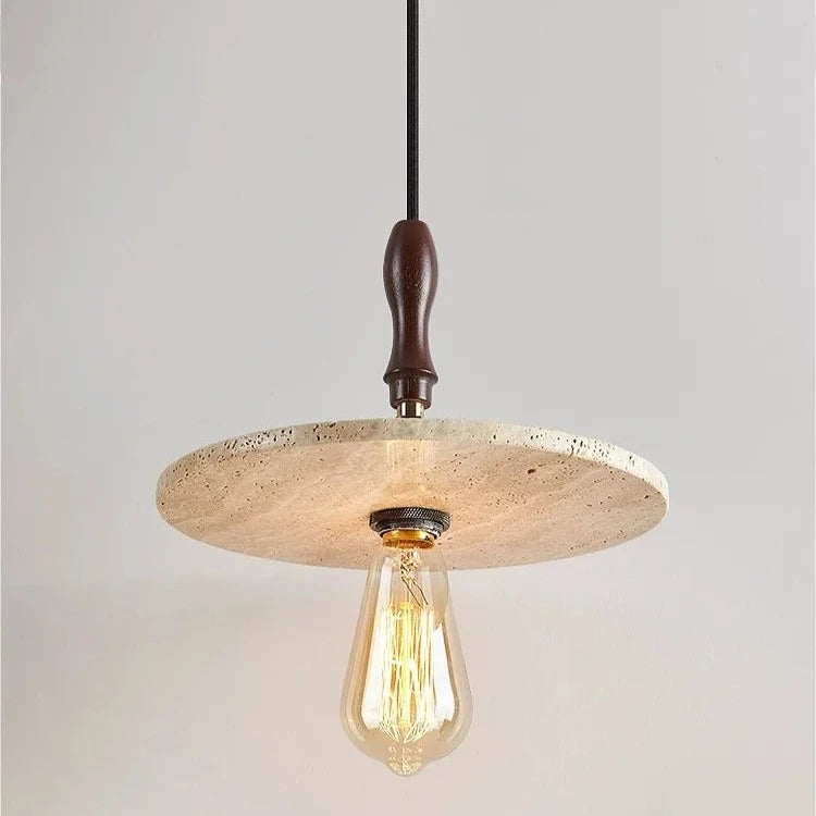 Medieval Travertine Pendant Lamp D929