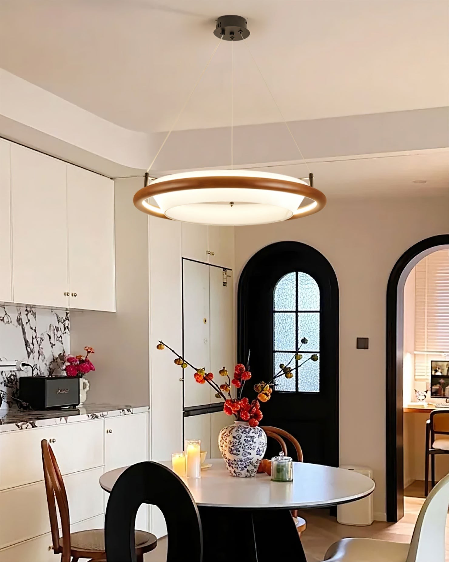 Azria Wood Chandelier K968