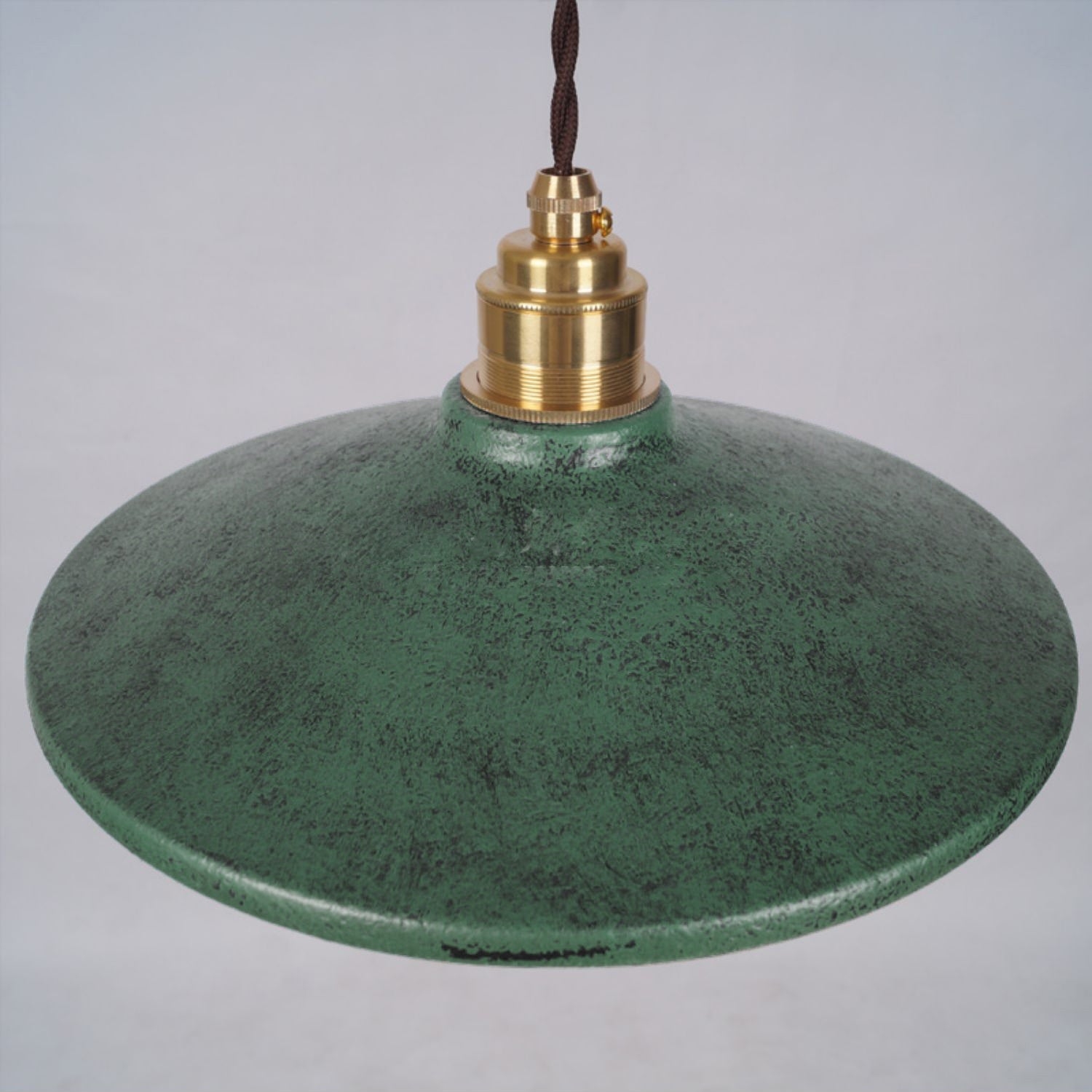Rustic Saucer Shade Pendant Light D476