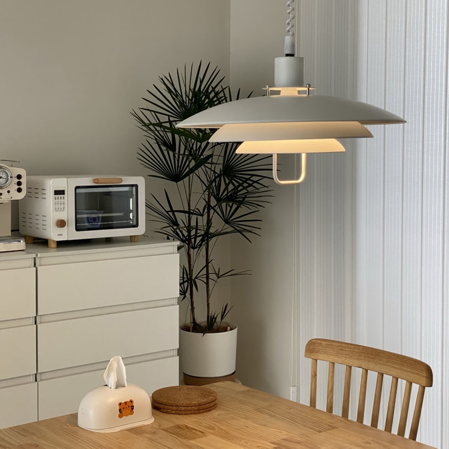 Danish Lifting UFO Pendant Lamp K606