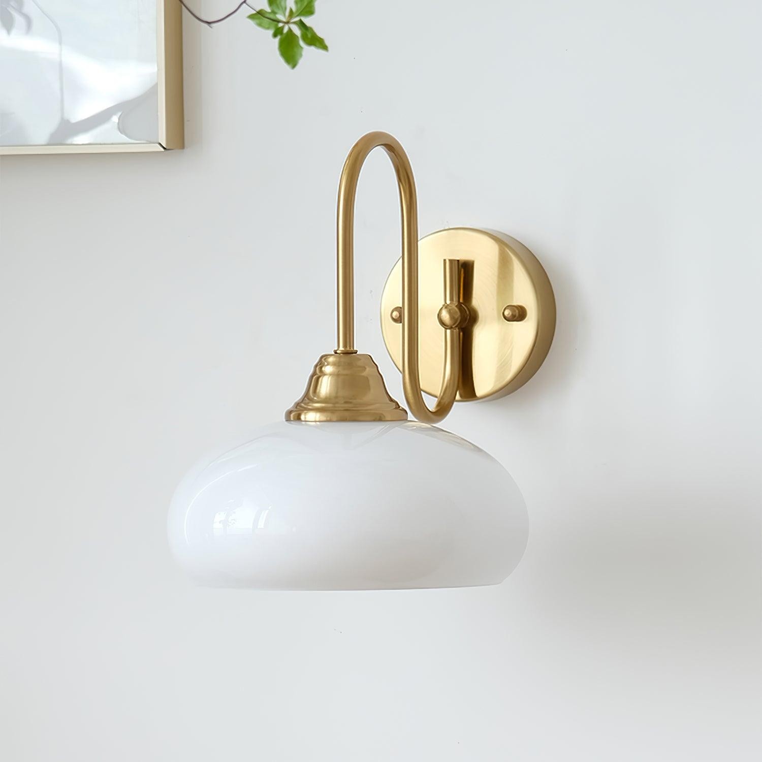 Modern Glass Geometry Wall Light for Living Room K549