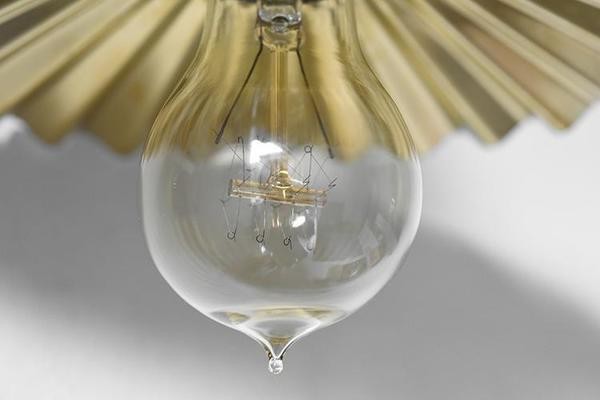 Brass Umbrella Pendant