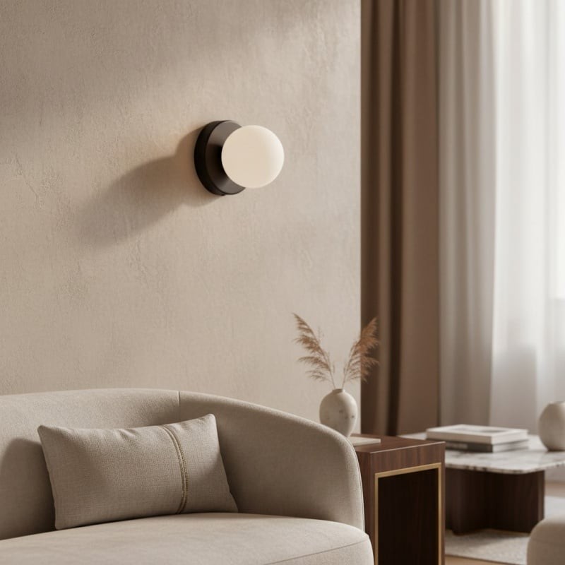 Nuevola Soft Sculptural Wall Light - Minimal Decorative for Living Room Bedroom K2105