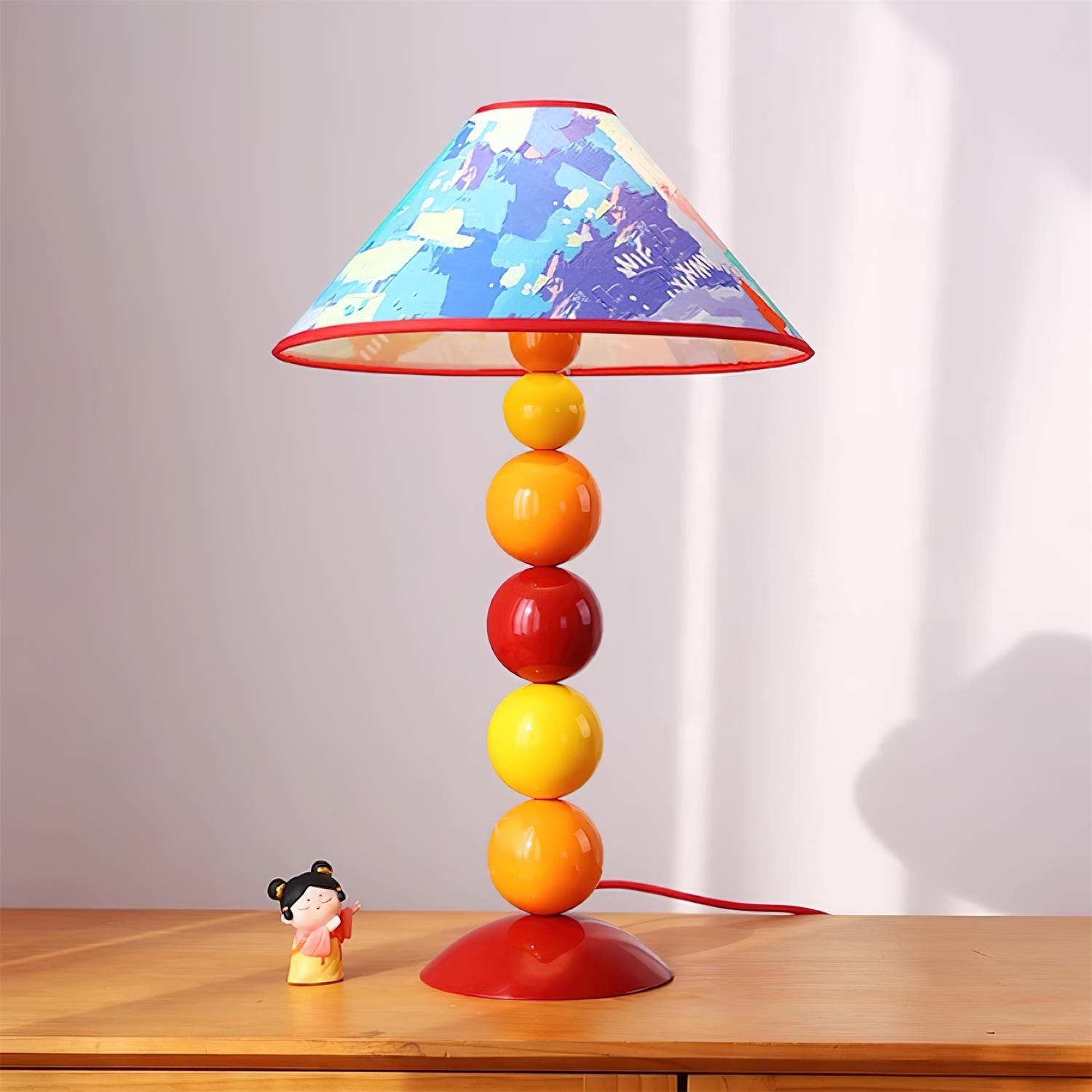 Retro Coloful Stacking Ball Table Lamp K680