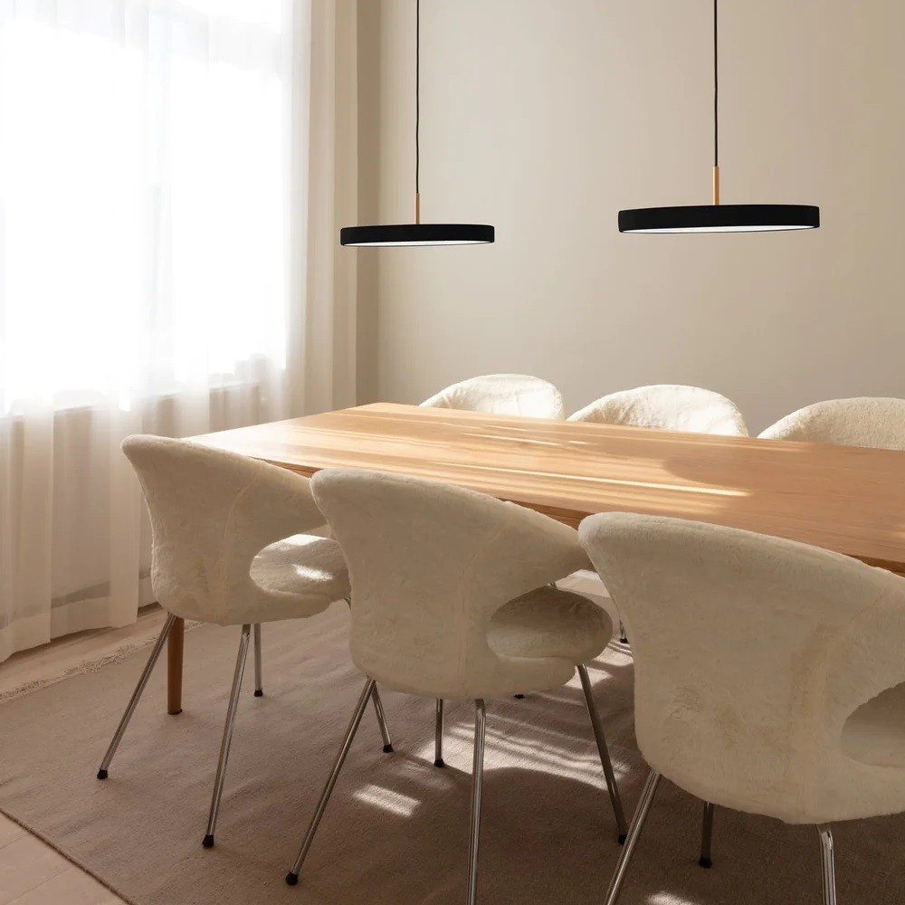 Asteria Pendant Light – Sleek Adjustable Pendant For Dining Area K1611