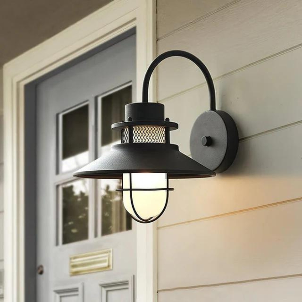 Luminous Outdoor Torch Metal Outdoor Wall Lamp D807