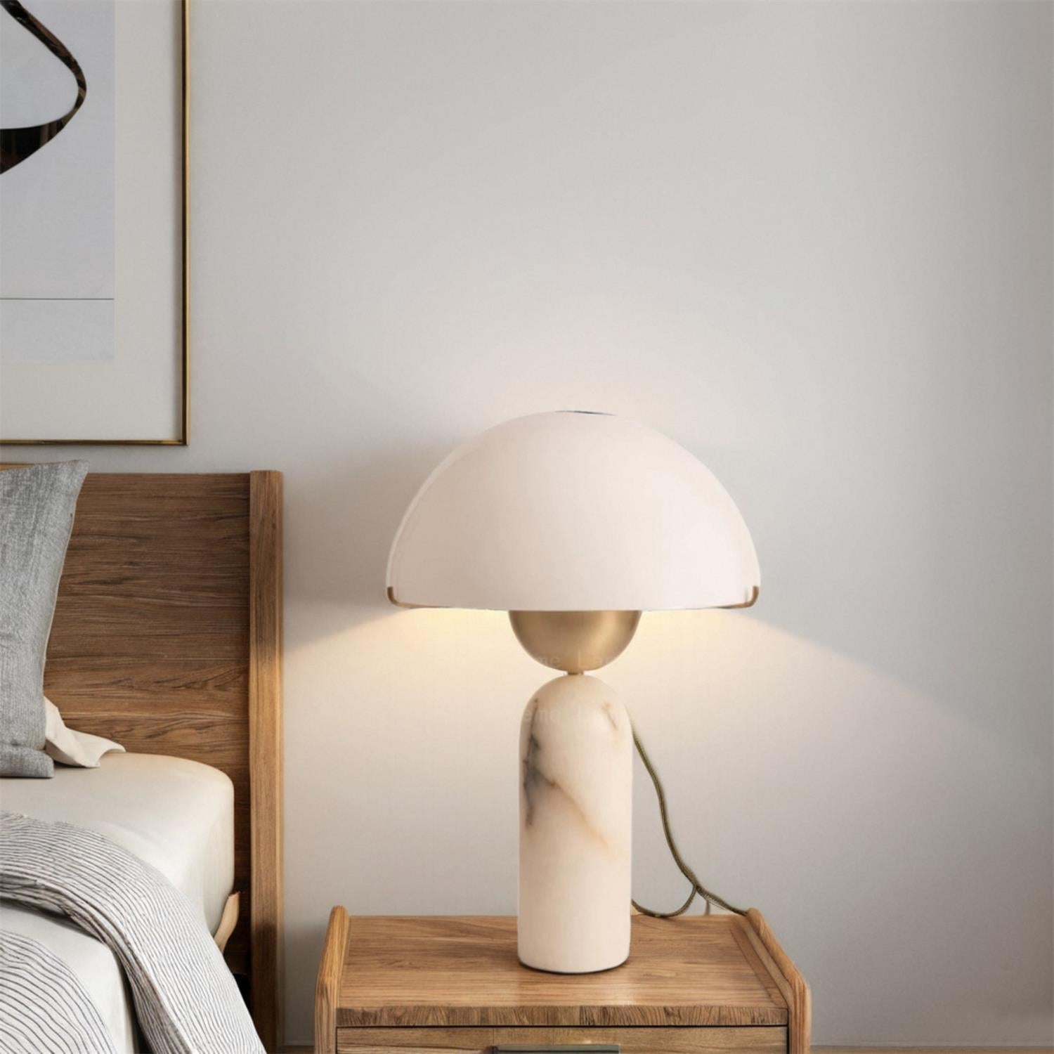 Peono Alabaster Table Lamp D440