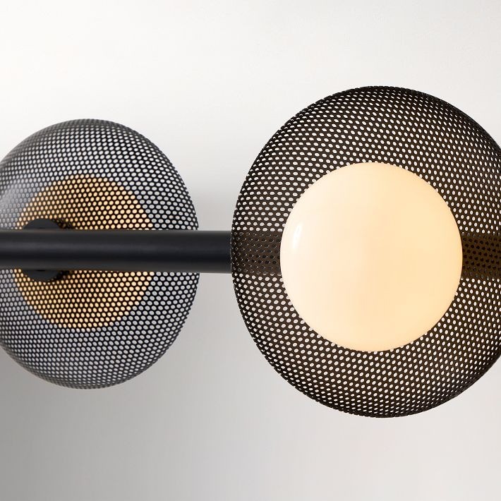 Elorina 6-Light Linear Chandelier - Modern Metal Light Fixture - Dining Room Lighting K1294