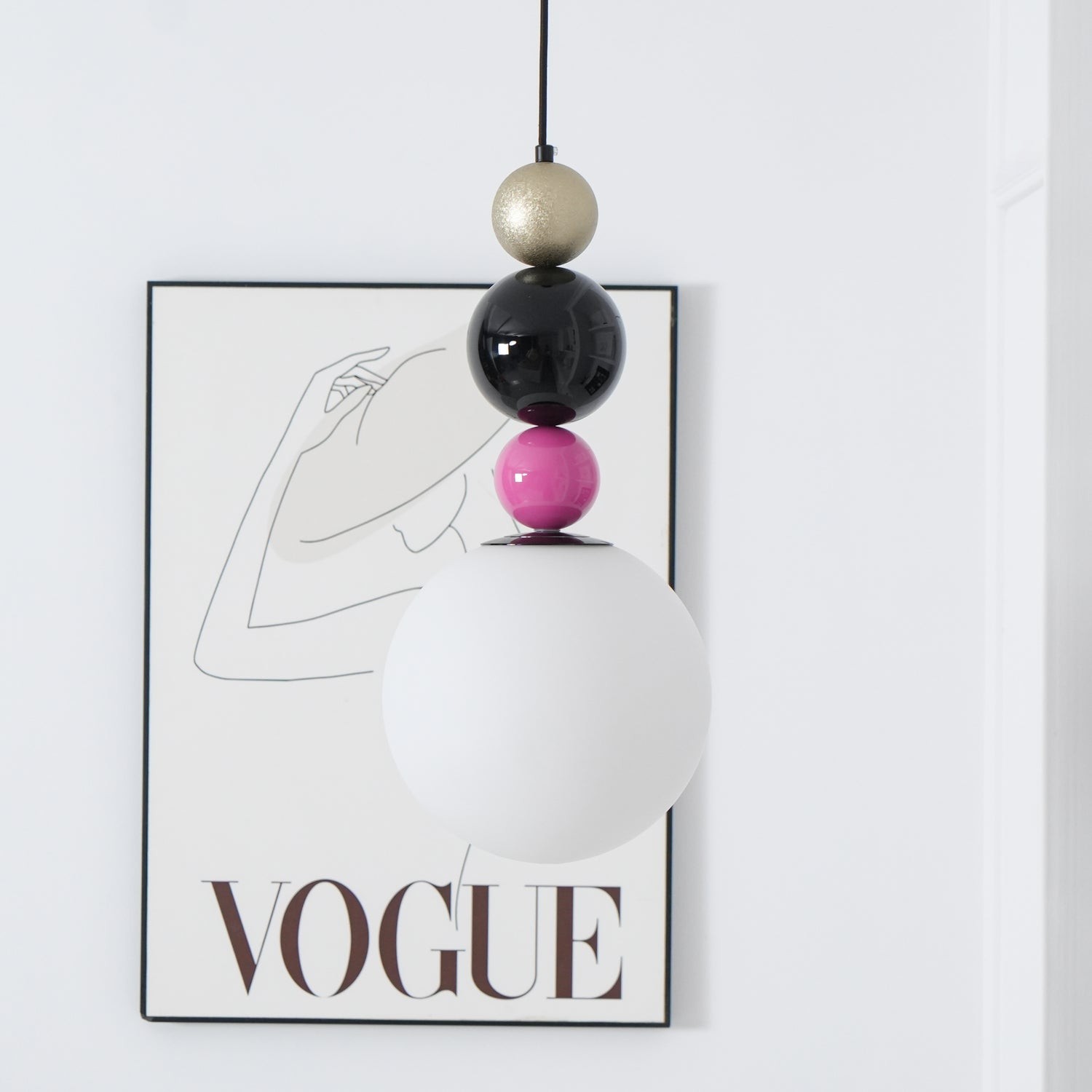 Modern Gourd Ball Pendant Lamp K682