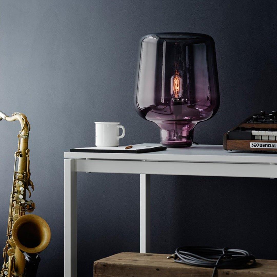 Glass Dome Table Lamp K694
