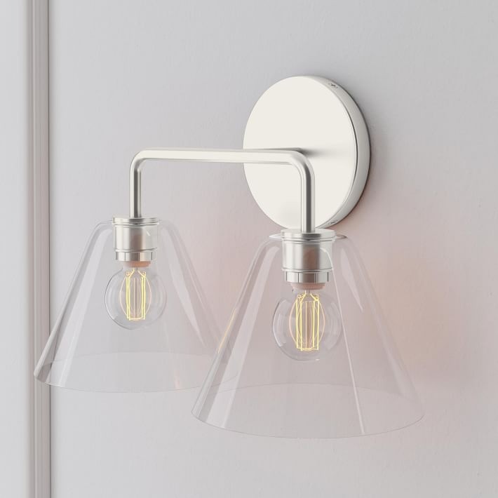 Conica Cone Wall Sconce - 1, 2, 3-Light Modern Glass Lighting K1398