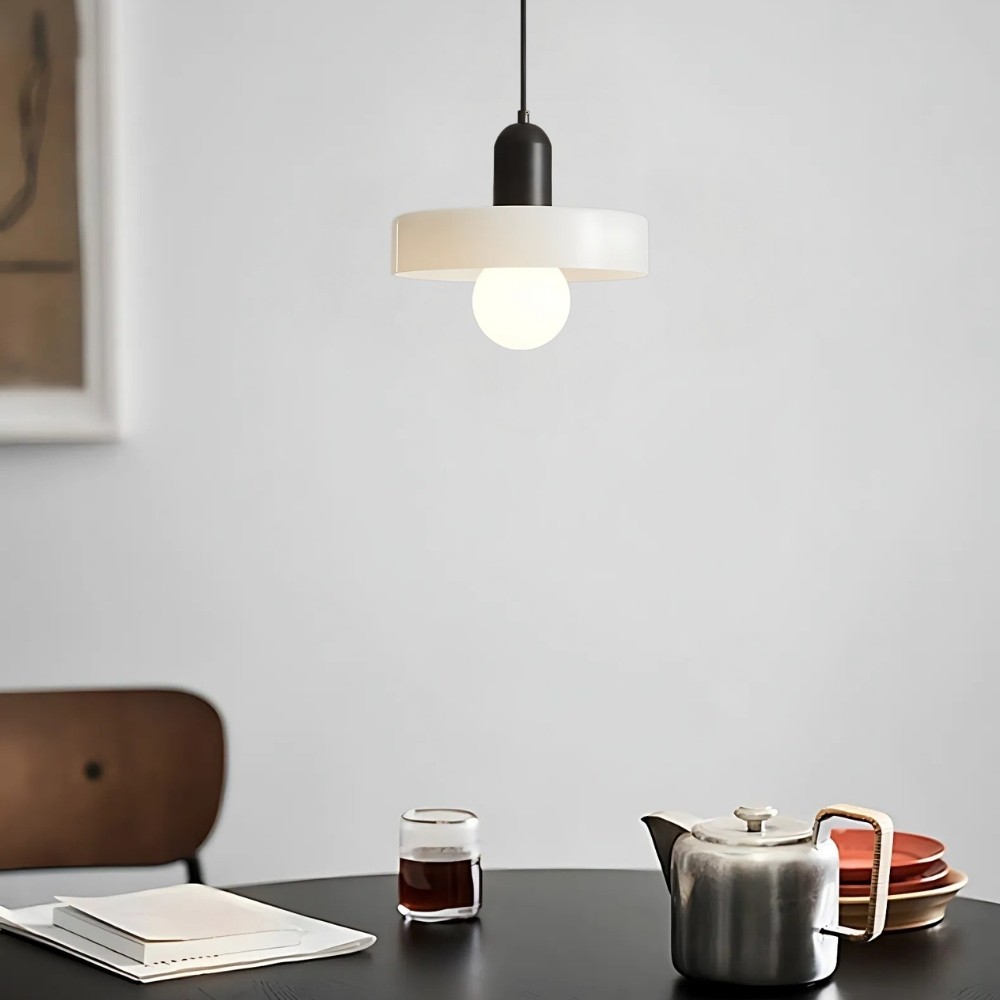 Classic Morandi Brass Disc Orb Pendant Light K928
