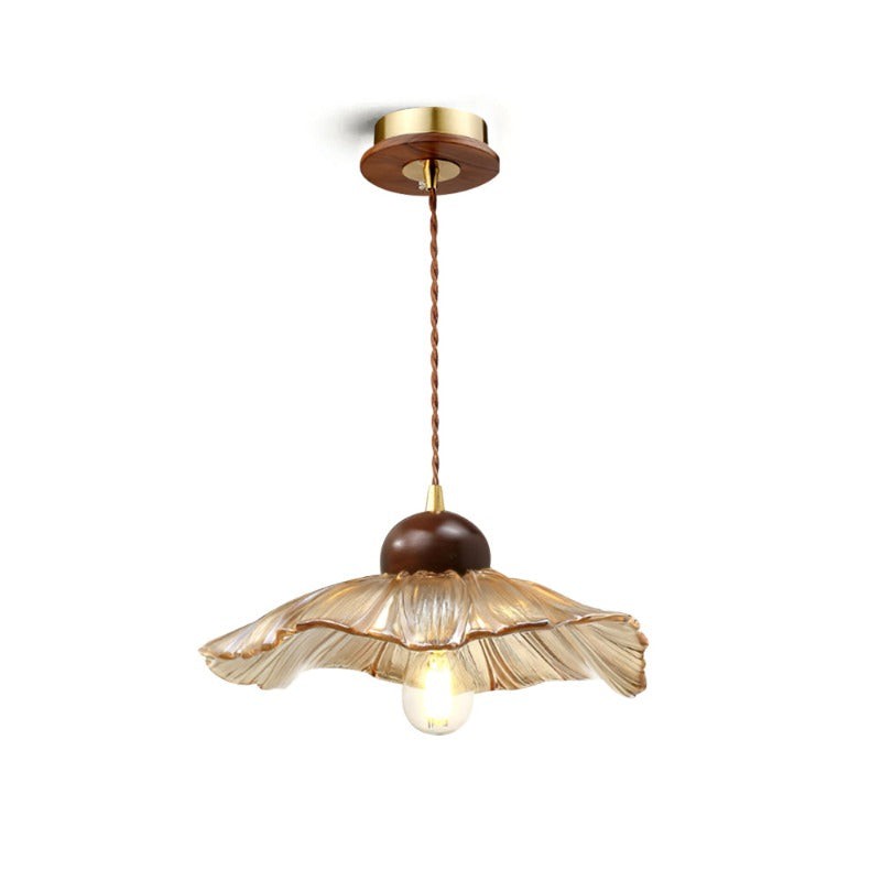 Scalloped Floral Pendant Lamp K1081