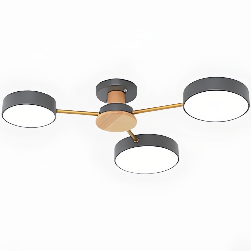 Nordic Multi Heads Round Led Ceiling Light K934