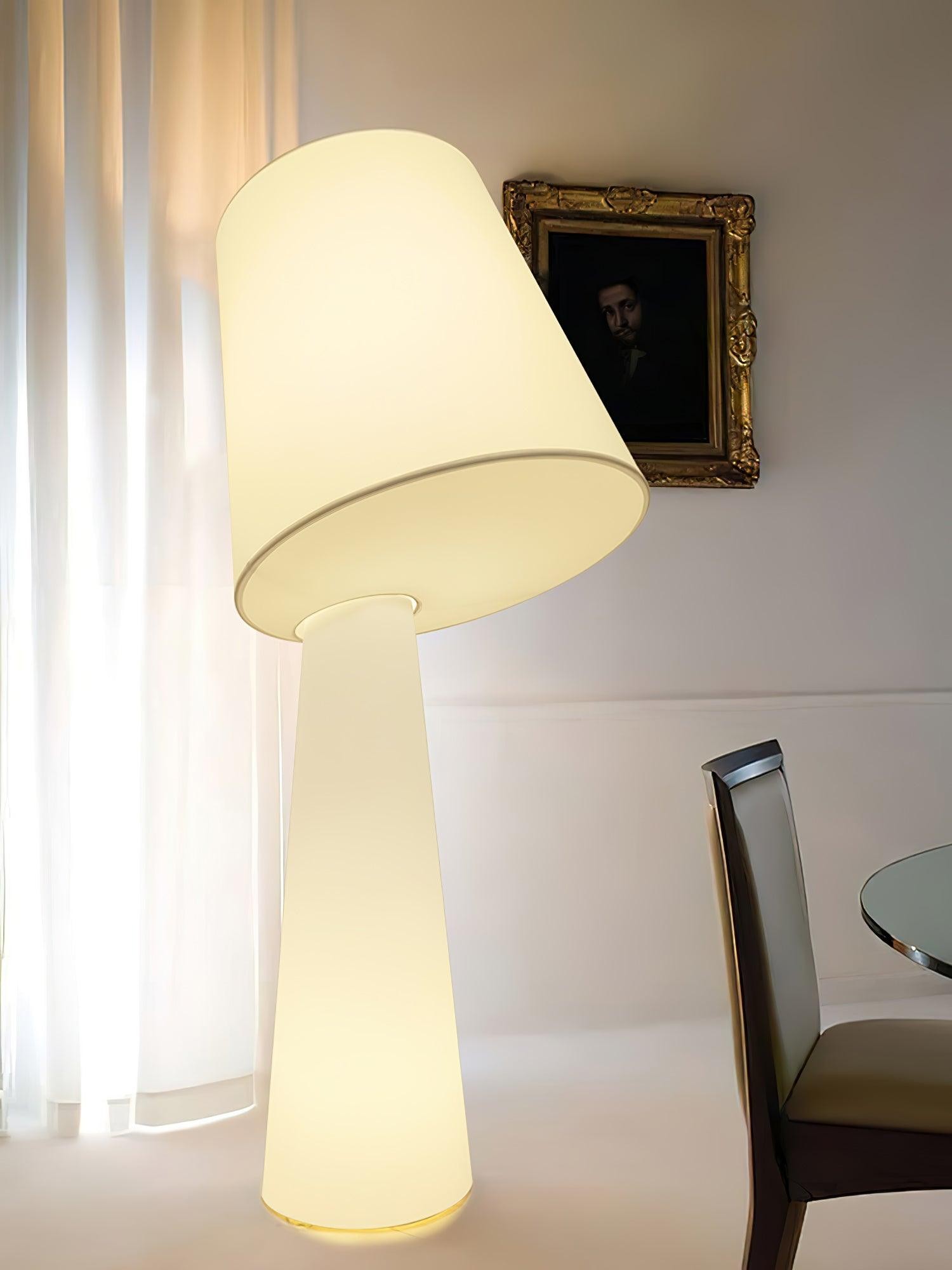 Column Fabric Floor Lamp Suitable For Living Room K328