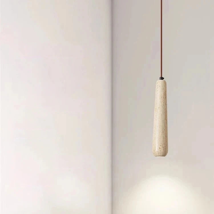 Travertine Tube Pendant Light D922