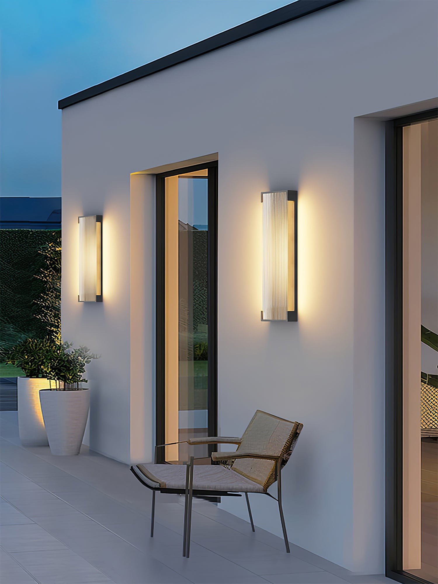 Rectangular Outdoor Wall Light K615