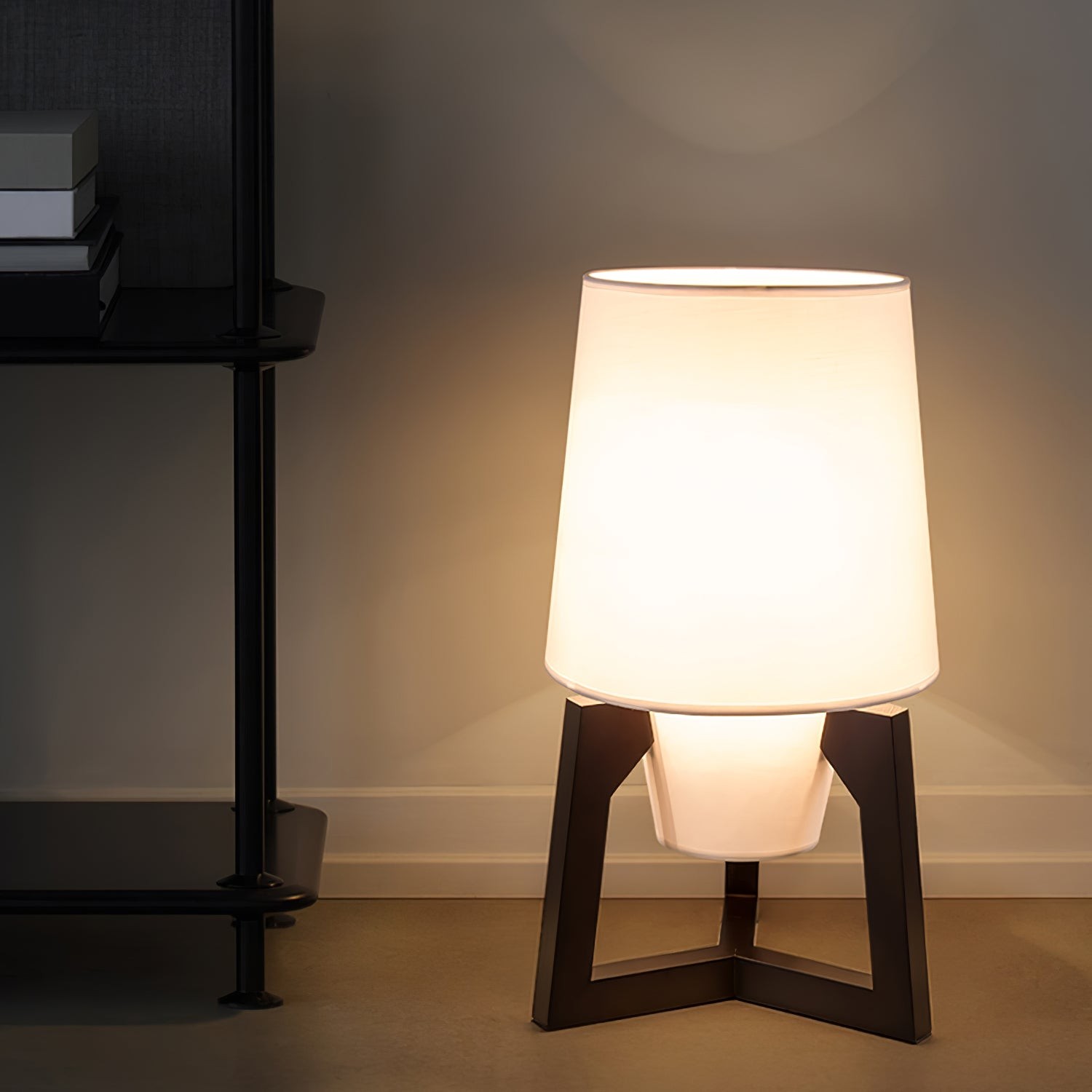Modern Simple Chinese Style Solid Wood Floor Lamp K443