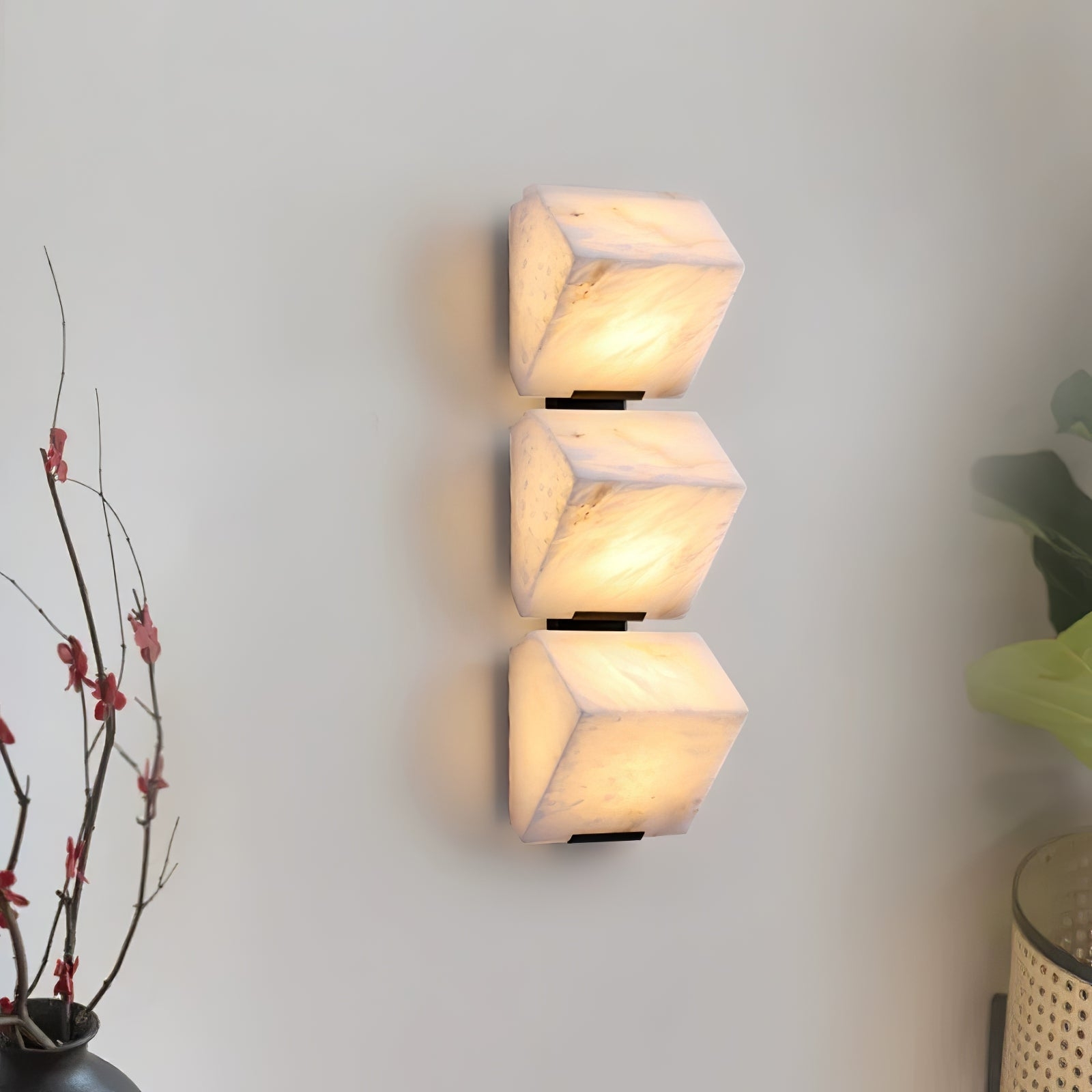 Alabaster Staircase Wall Lamp D648