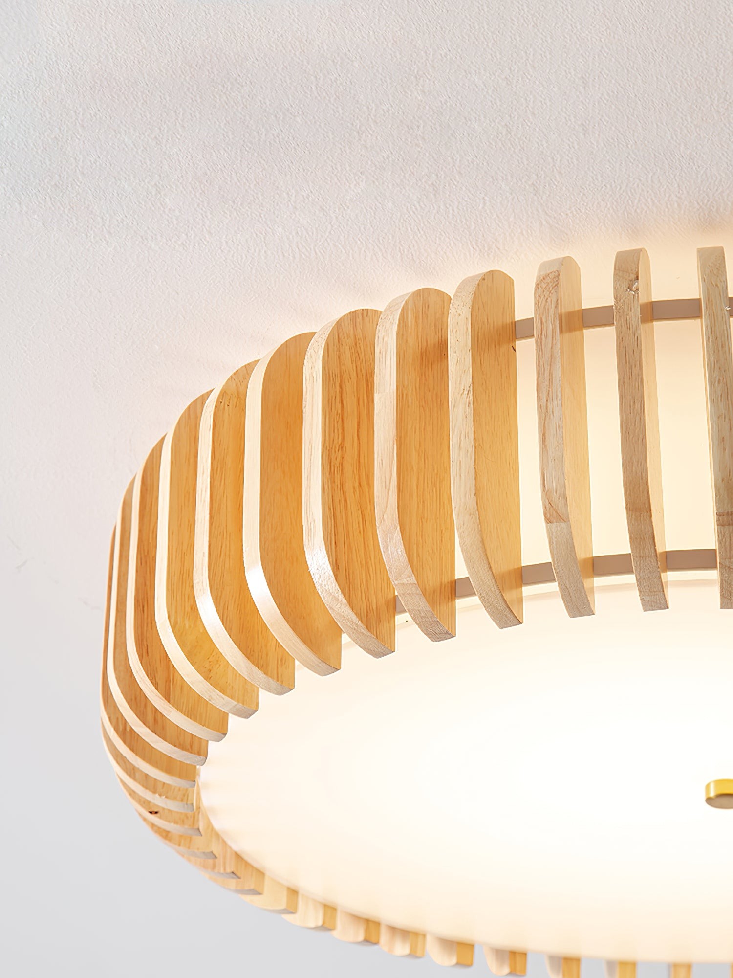 Wooden Drum Ceiling Lamp K1098