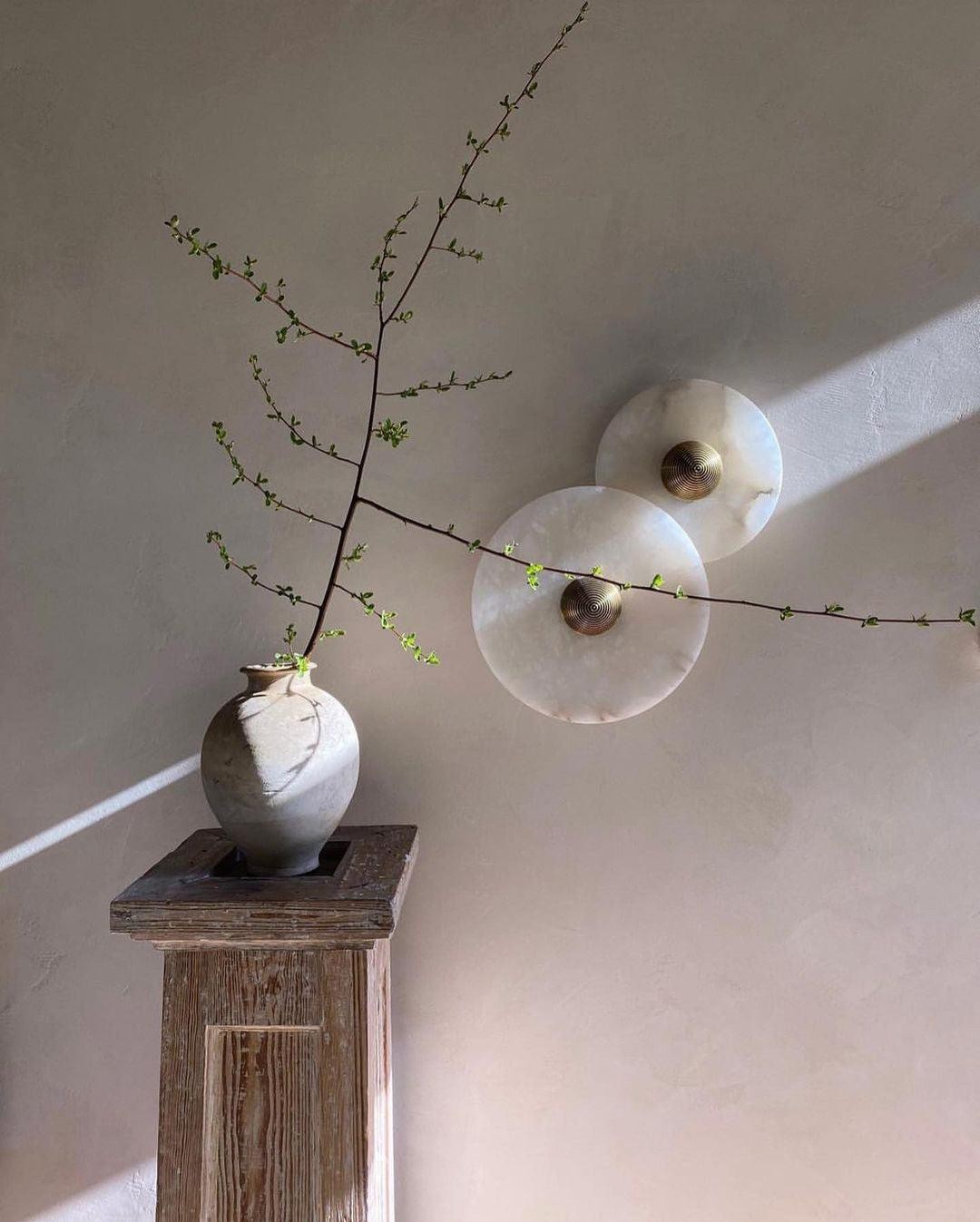 Creative Marble Round Wall Lamp K498