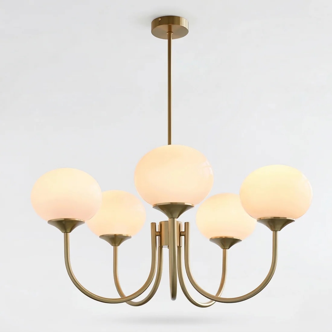 Marshmallow Modern Glass Chandelier D776
