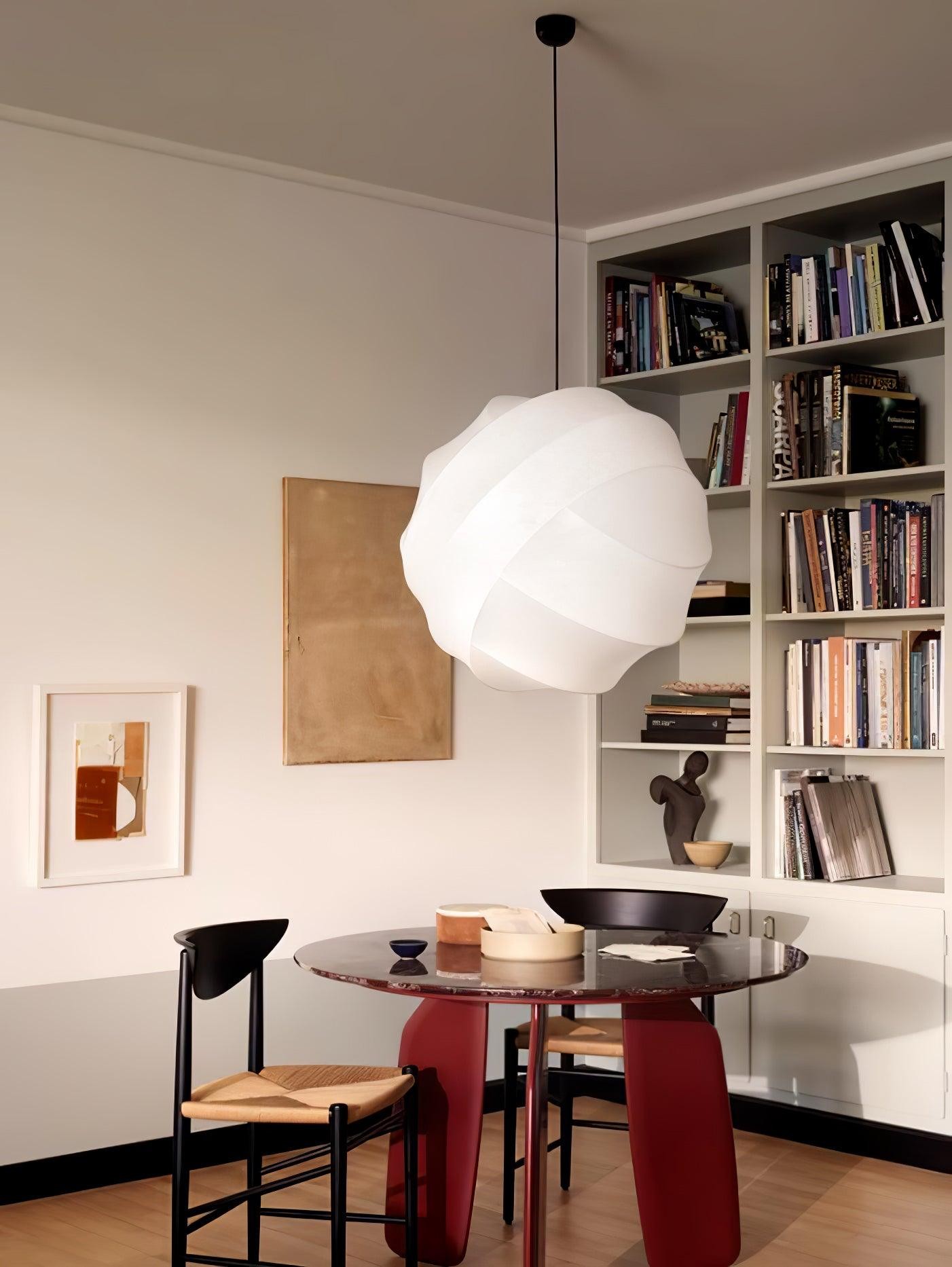 Wabi-Sabi Style Fiber Cocoon Pendant Lamp K732