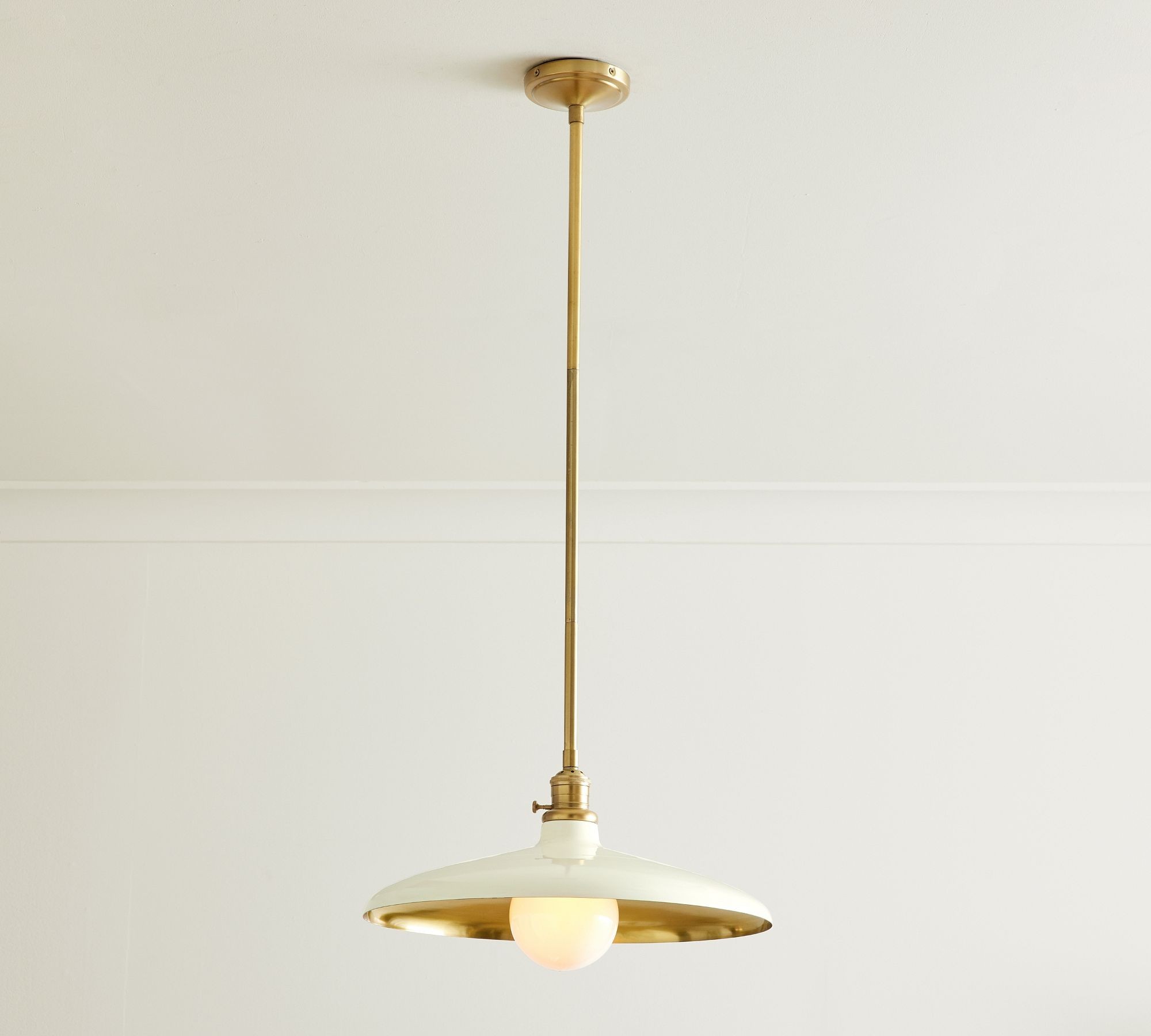 Forvara Metal Pole Pendant Light - Farmhouse Style Adjustable Island Lighting K1363