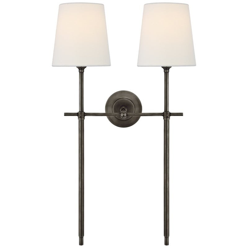 Bryant Minimalist Fabric Shade Wall Lamp - Modern Lighting Solution for Hallway and Bedroom K1559