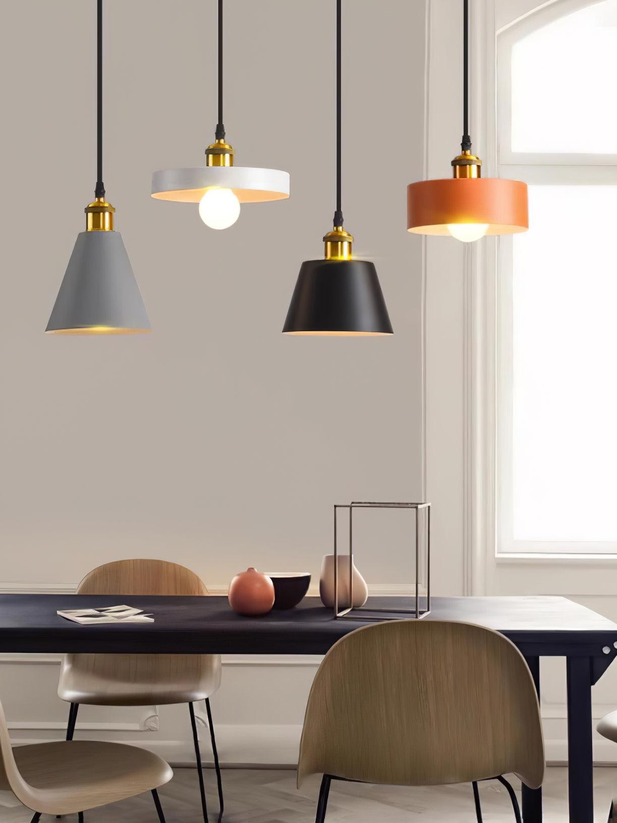 Modern Resin Geometric Pendant Lamp K621