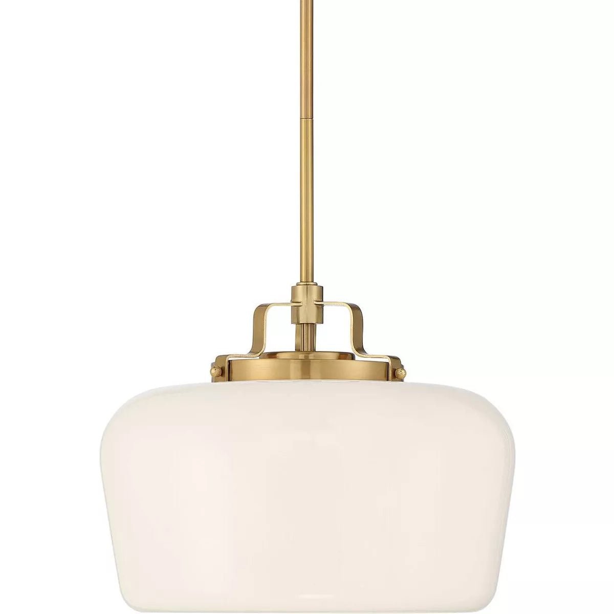 Lirra Opal Glass Pendant Light - Modern Adjustable Hanging Lamp for Kitchen K1730