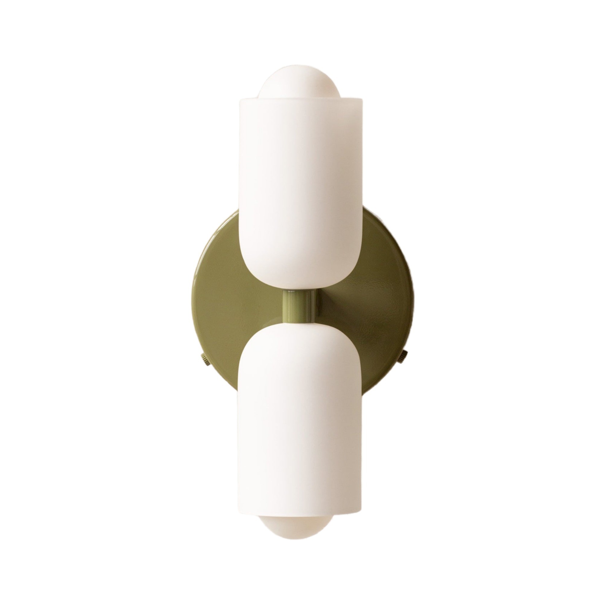 Glass Up Down Wall Sconce