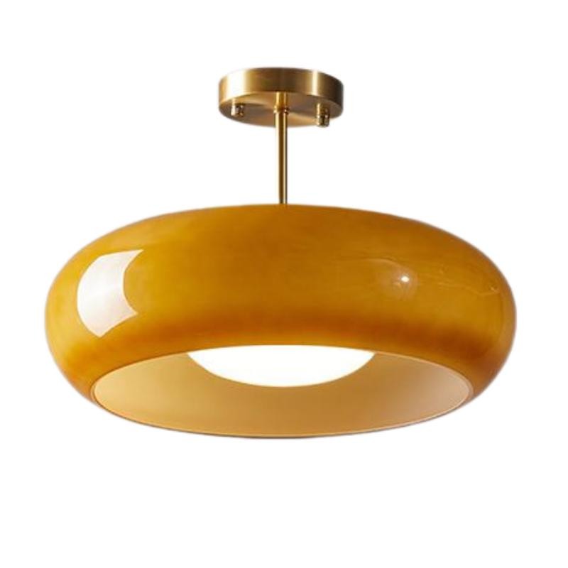 Bauhaus Style Vintage Glass Ceiling Light K72