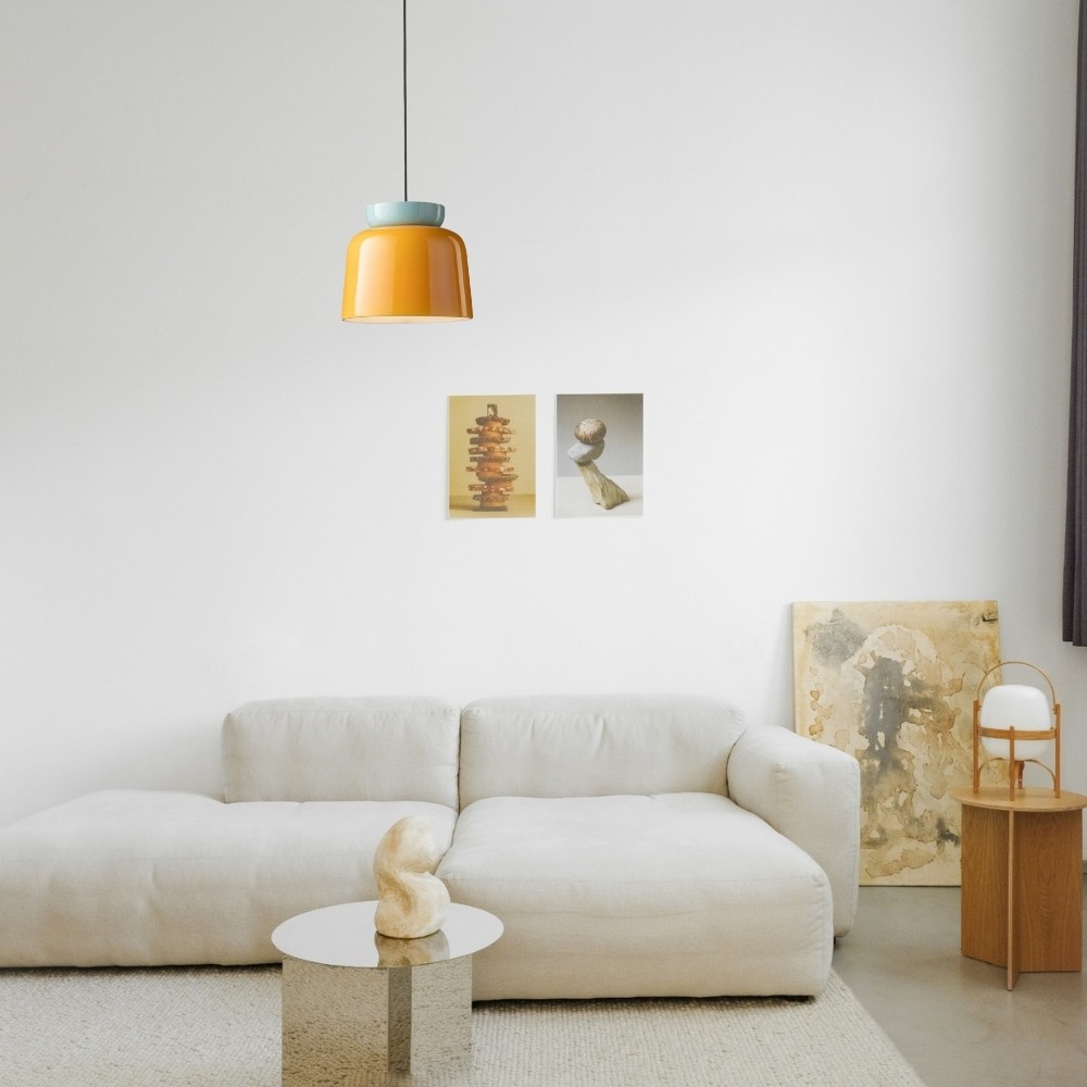 Scandinavian Corcovado Stained Pendant Light K909