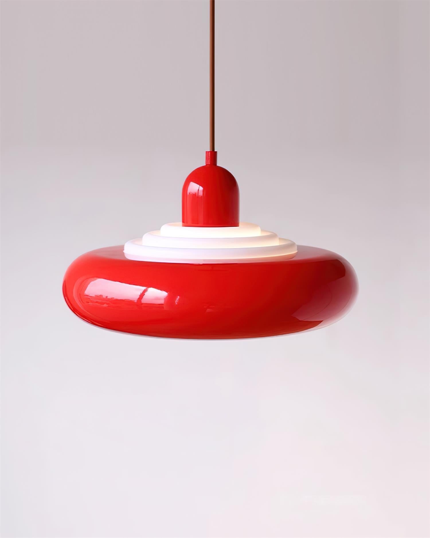 Modern Bauhaus Macaron Bowl Shade Pendant Lamp K743