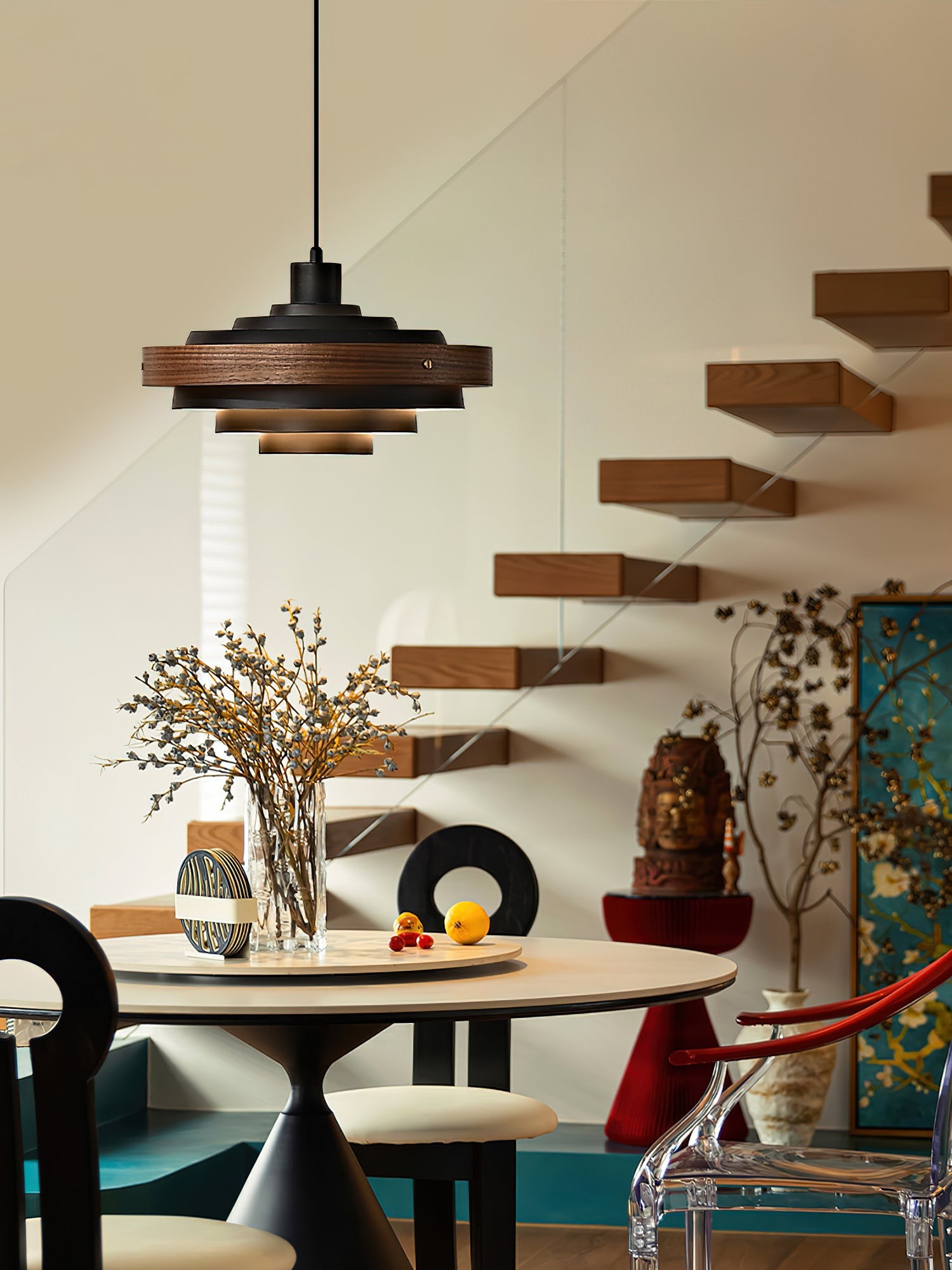 Rancho Swing Arm Pendant Light K1072